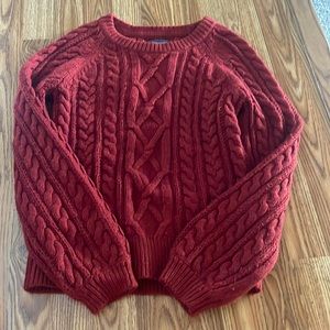Abercrombie & Fitch Red Sweater